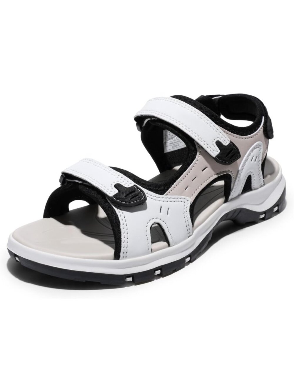 Women's White Walking Sport Athletic Sandals Comfort Open Toe Casual Outdoor